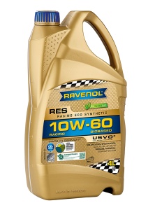 RAVENOL USVO Racing Eco Synthetic RES 10W-60 Engine Oil - 4L